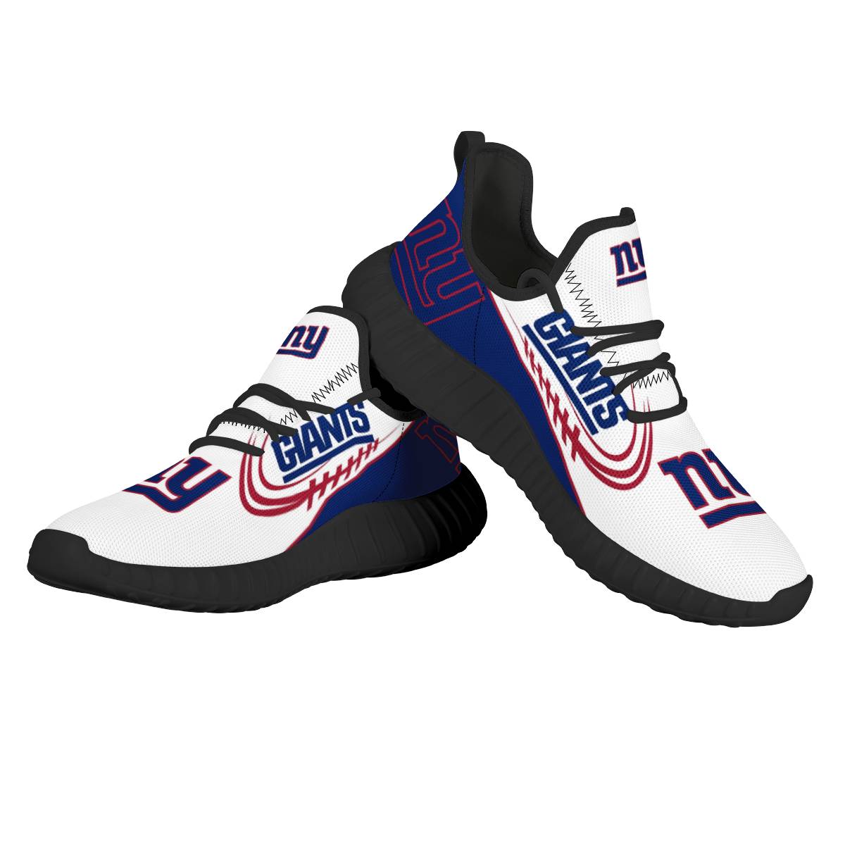 Women's NFL New York Giants Mesh Knit Sneakers/Shoes 002